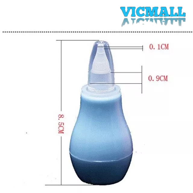 VICMALL - Sedotan Pembersih Hidung Bayi/ Anak Ingus Lendir Nose Cleaner Nasal Aspirator BPA free