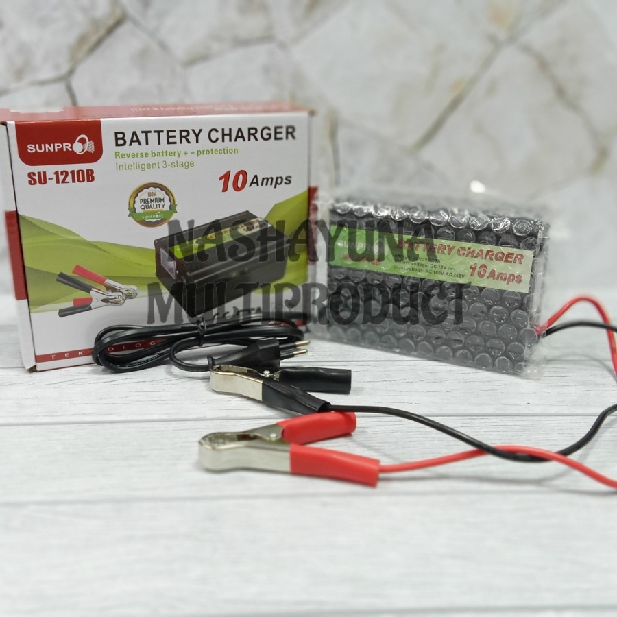 New Promo!!! Batrai Charger Merk Sunpro  SU-1210B Kualitas Terbaik