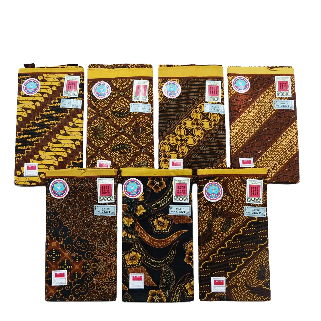 Grosir Kain Panjang Batik Batu Raja Cap Cent - Batik Halus 2x1 M