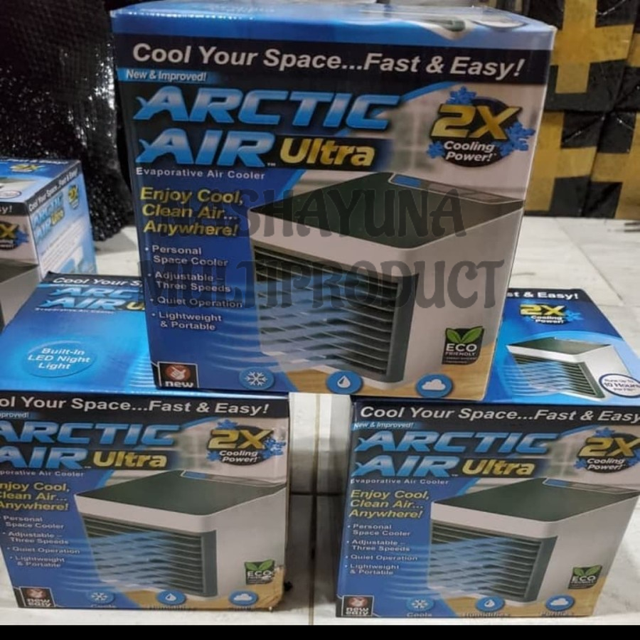 Produk Baru!!Ac mini Portable ARTIC AIR ULTRA Kipas AC Air Cooler Fan Ultra 2X