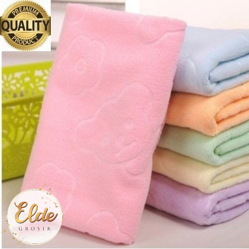 ELDE - Handuk Bayi Motif Beruang / Perlengkapan Mandi Bayi