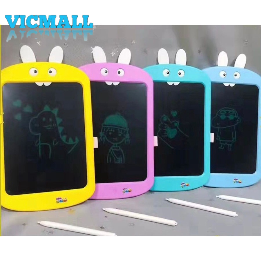 VICMALL - Papan Tulis LCD Screen Writing Drawing Rabbit Tablet Edukasi 8.5 inch