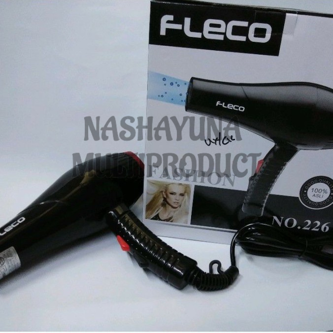 PROMO HAIR DRYER/PENGERING RAMBUT ORIGINAL FLECO F-226 CEPAT KERING KUALITAS TERBAIK