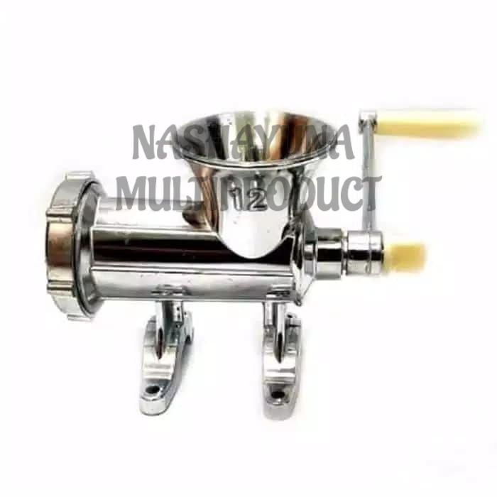 Promo!!! Gilingan Daging /kacang/voer VIPOO A12  Meat Mincer Manual Besi Bahan Stainless Steel