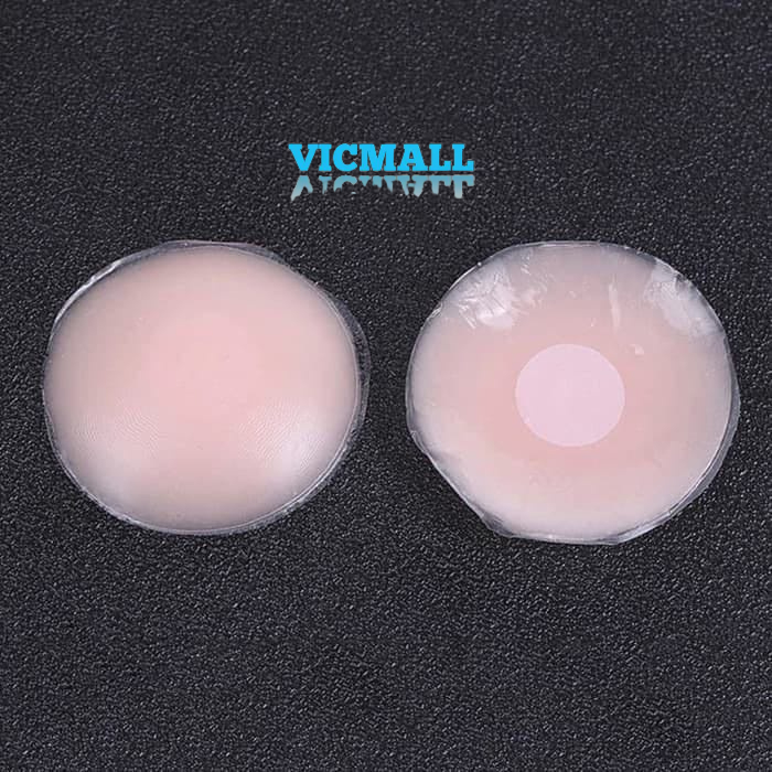 Image of VICMALL - BRA Nipple PAD Cover Self adhesive Nipple pad Silicone Pad Silicon Bra Penutup Puting Susu (SEPASANG) #4
