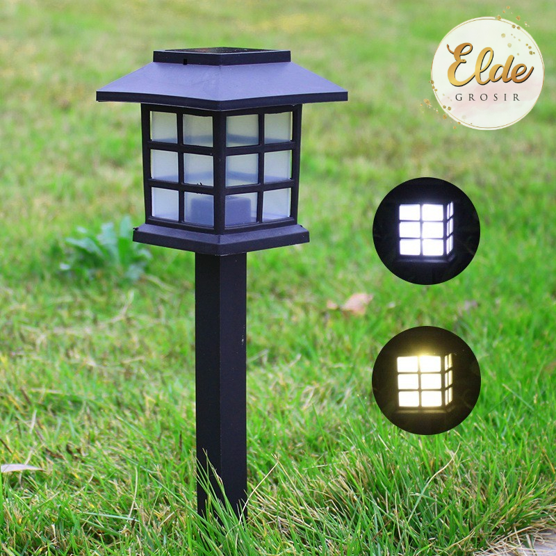 ELDE - LAMPU TAMAN JEPANG TENAGA MATAHARI/ MINIATUR LAMPU TAMAN