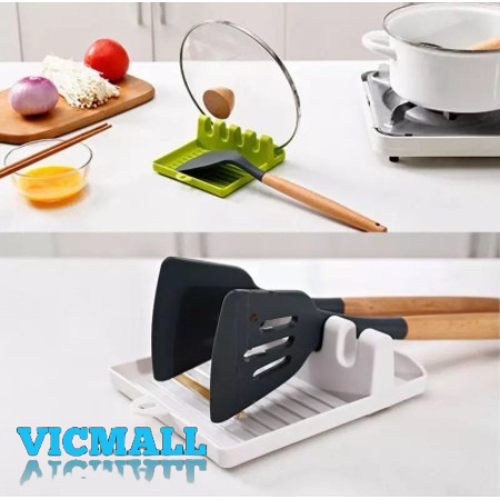 VICMALL - Tatakan Spatula Rack Perlengkapan Alat Dapur