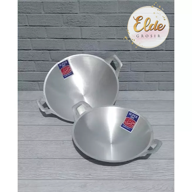 ELDE - Kuali Penggorengan Aluminium Ceper