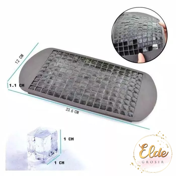 MGA - Cetakan Es Batu 160 cube anti pecah silikon