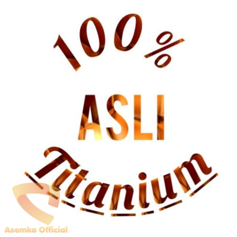 Anting titanium model jepit anti karat