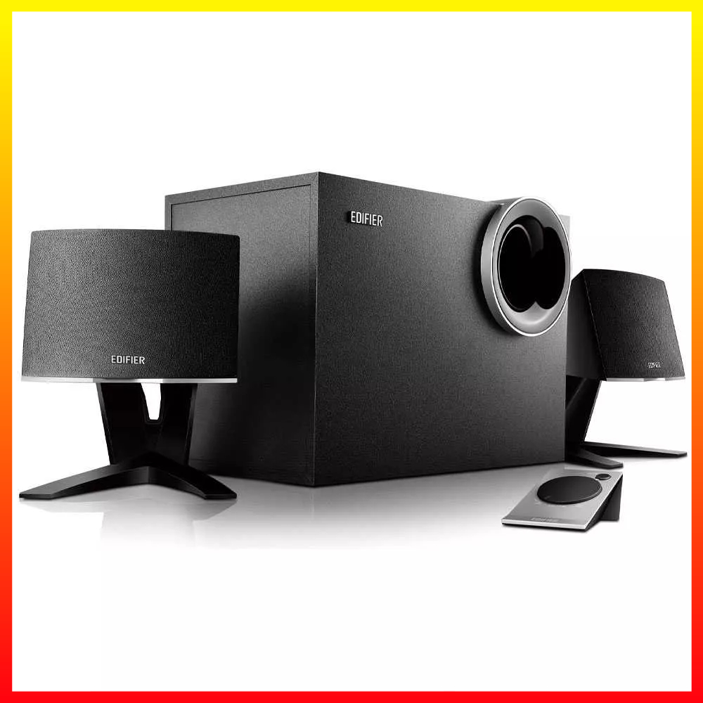 Subwoofer Speaker System Aktif Multimedia 2.1 Komputer Notebook TV Audio Rumah Edifier M1380 - I7SK2PBK