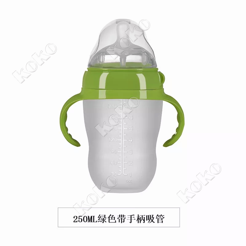 【penjual lokal】Kanebo Bello botol susu bayi / baby bottle dengan pegangan &amp; Sedotan