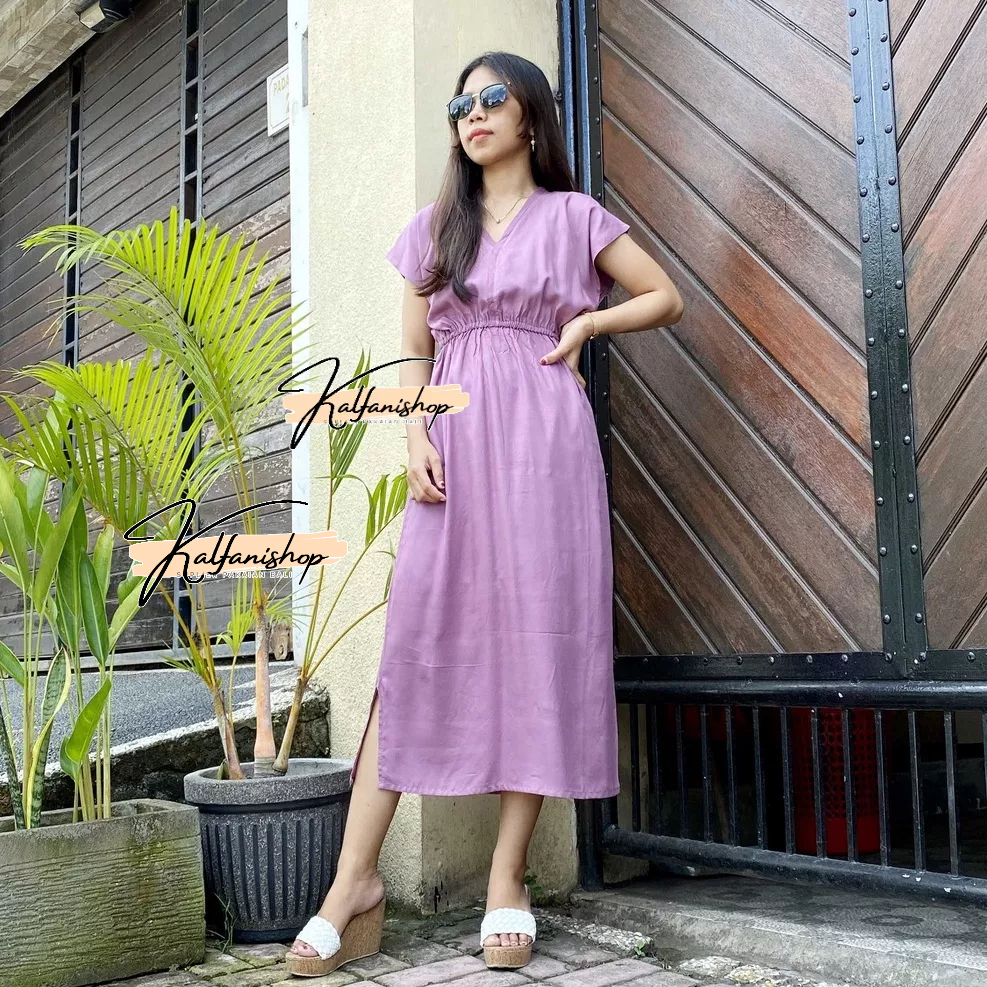 DASTER DRESS MANOHARA PANJANG BALI POLOS