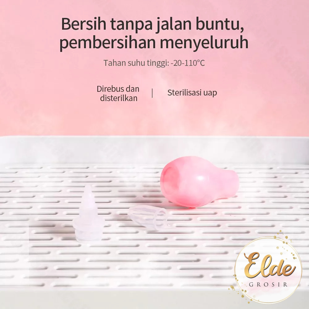 ELDE - Penyedot Ingus Bayi Alat Pembersih Hidung / Perlengkapan Bayi Nasal Aspirator Nose Cleaner