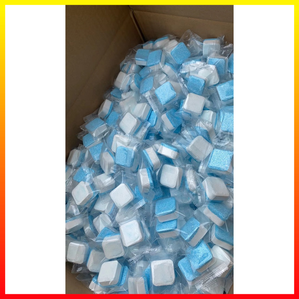 Tablet Deterjen Khusus Bahan Reaktif Pembersih Tabung Mesin Cuci Membunuh Bakteri Jamur Lumut Washing Machine Cleaner 1PCS WONDERYOU - 7RHAM0BL