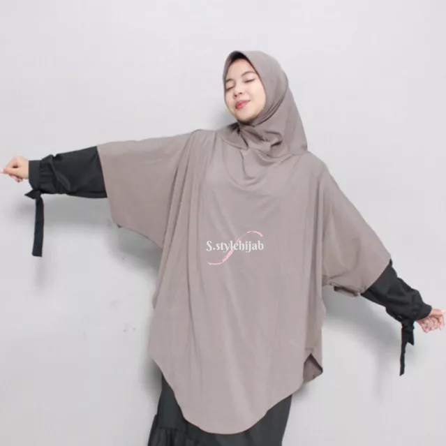 Hijab sport syari soft pad / hijab instan olahraga