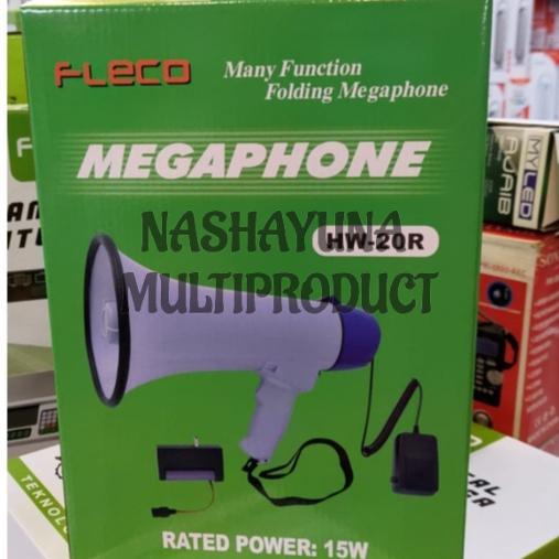 Promo Terbaru!!! MegaPhone Speaker Fleco HW-20R - Pengeras Suara Fleco HW 20R - Megaphone