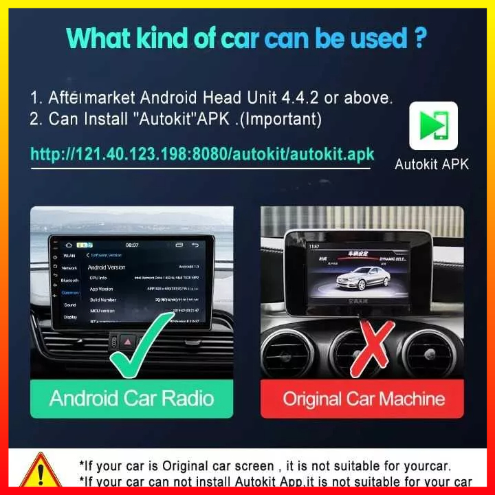 Wired Dongle CarPlay Modul Android Auto Interkoneksi Koneksi Ponsel Usb Adapter Head Unit USB Plug - Carlinkit CPC200-CCPM - 7CRS2SBK