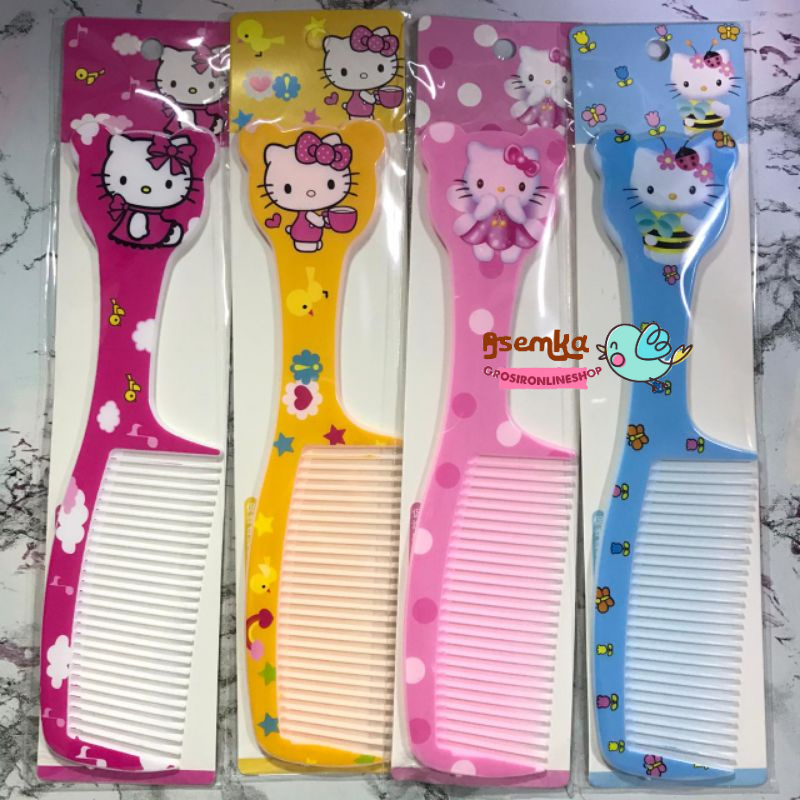 Sisir rambut fancy fashion bts bt21 / comb / sisir lucu karakter motif