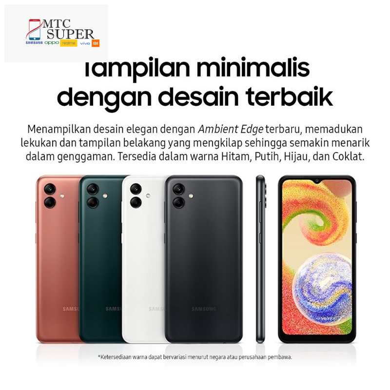 SAMSUNG A04S 4/64 | 4/128 GARANSI RESMI