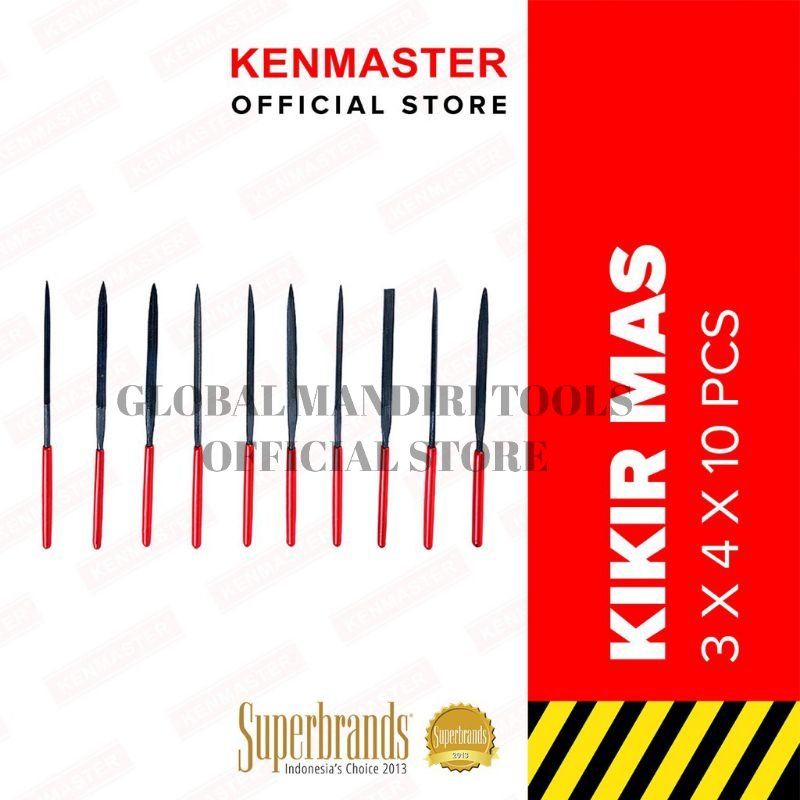 

Alat Kikir Kenmaster 10Pcs Kikir Emas Besi Pahat Ukir Set 10pcs Kenmaster