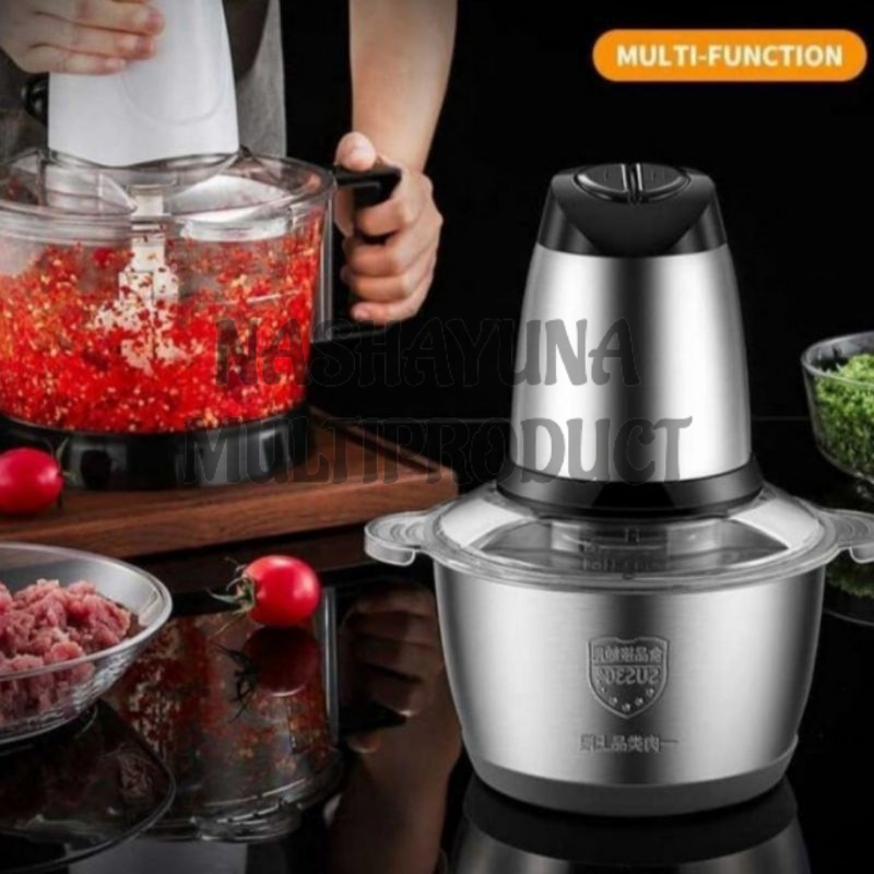 [COD] Blender Shuangxiong SX-685 Serbaguna 250W Dengan 2 Kecepatan Putaran Dan Berbahan Stainless Steel Anti Karat Mudah Digunakan Dan Dibersihkan / Blender Penggiling Daging Sayur Dan Buah Portable Multifungsi Kualitas