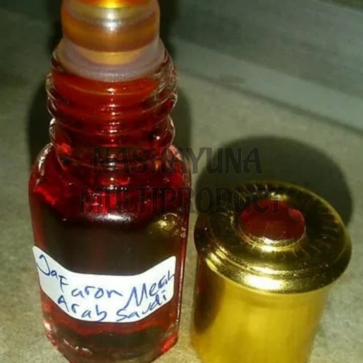 PROMO ORIGINAL 100%  ISI 2 BOTOL MINYAK WANGI KASTURI KIJANG-JAFARON-HAJAR ASWAD-MALAIKAT SUBUH-2000 BUNGA