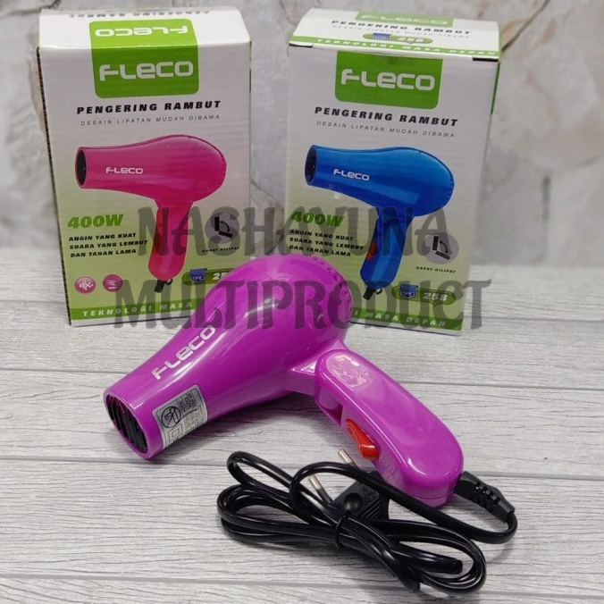 [BAYAR DI TEMPAT] HAIR DRYER/PENGERING RAMBUT MINI ORIGINAL FLECO F-258 ALAT PENGERING BISA DI LIPAT PRAKTIS DAN KUALITAS TERBAIK