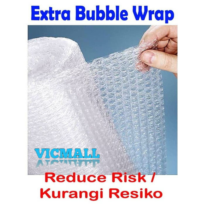 VICMALL - EXTRA BUBBLE WRAP TAMBAHAN / EXTRA DUS TAMBAHAN AGAR PAKET LEBIH AMAN