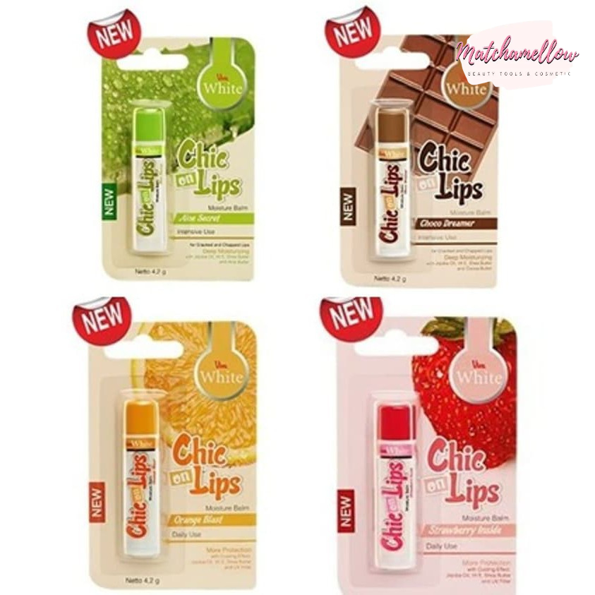 ❄️MATCHA❄️ VIVA CHIC ON LIPS LIP BALM MOUSTURIZER - LIP BALM ORIGINAL BY VIVA