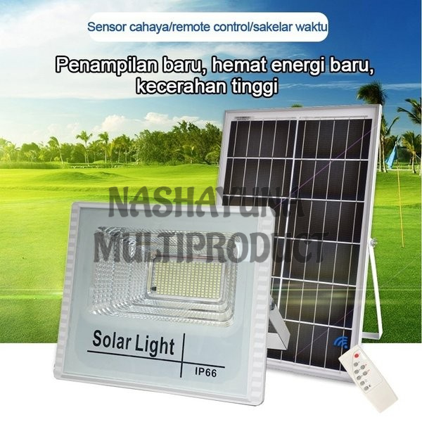 Lampu Tenaga Surya SUNPRO 60 Watt IP66 free remote Berkualitas