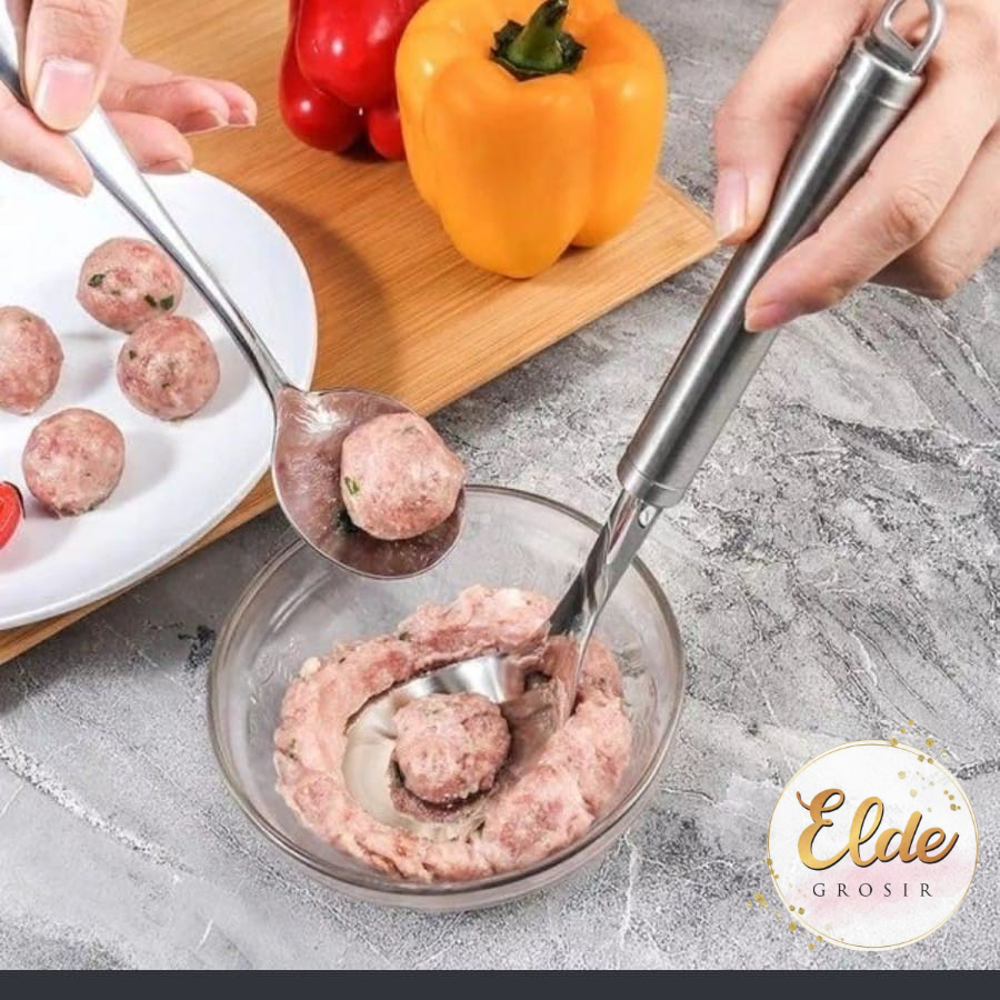 ELDE - Sendok Pencetak Bakso Stainless