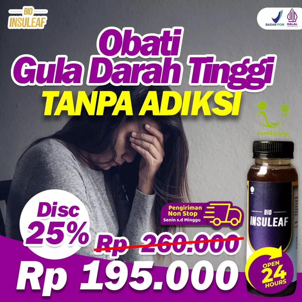 Minuman Herbal Bio Insuleaf | Minuman Herbal 100 % Alami Bantu Atasi Kencing Manis Turunkan Gula Dalam Darah Kolesterol Asam Urat Sudah BPOM &amp; Halal MUI Cocok Untul lansia Gula Darah Turun Tanpa Adiksi