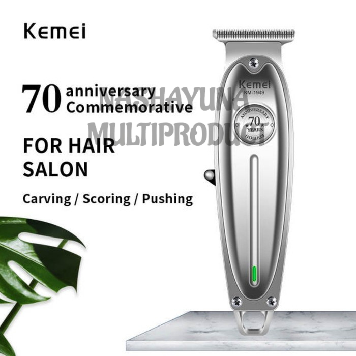 [PROMO COD] ALAT CUKUR RAMBUT PORTABLE KEMEI KM-1949 SPECIAL EDITION PROFESSIONAL HAIR CLIPPPER TRIMMER