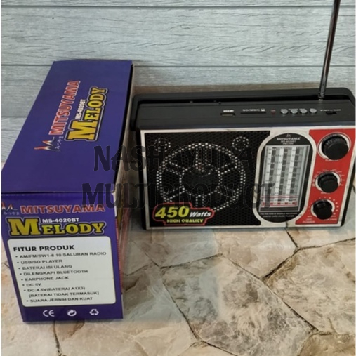 RADIO KLASIK MITSUYAMA MS-4020BT TIPE MELODY