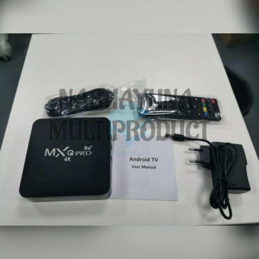 Tv Box Android MXQ 5g 4K Smart TV Media Player 2/16 GB