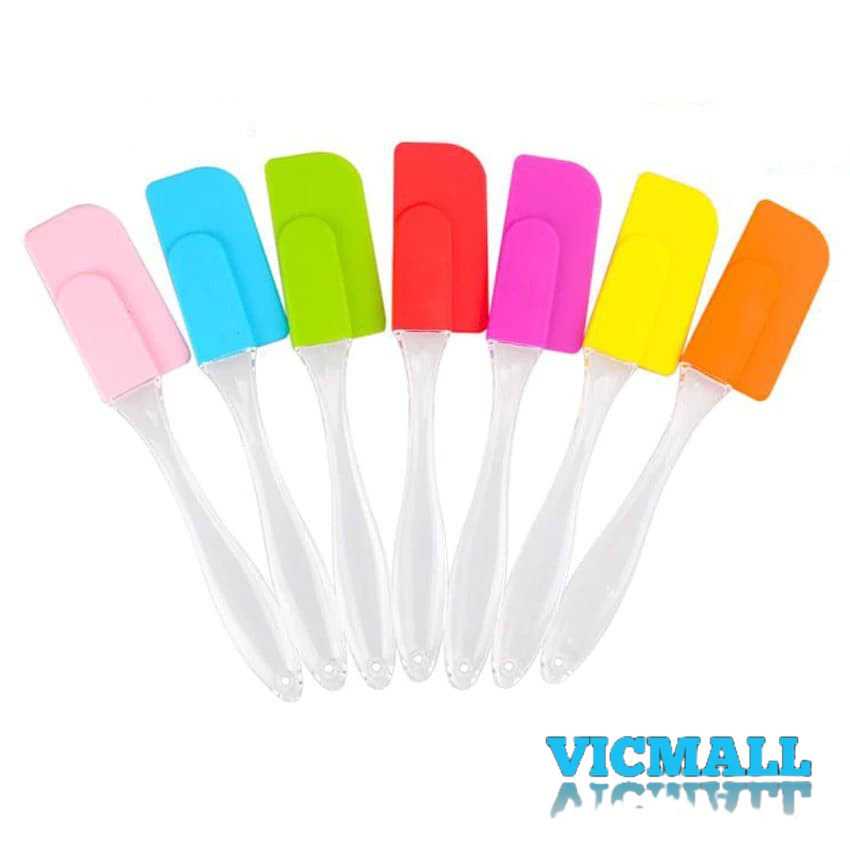 VICMALL - SPATULA GAGANG SILIKON BENING SPATULA SILICONE SCRAPER BAKING CAKE