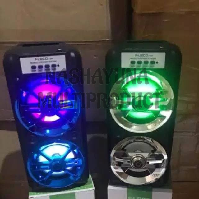 SPEAKER BLUETOOTH PORTABLE FLECO F-6581 GRATIS MICROPHONE