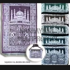 Sajadah Dewasa Al-Basra UK 70x105 Premium Turki Bahan Terbaik