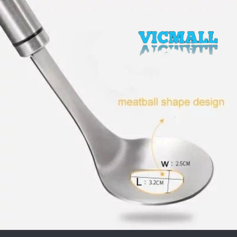 VICMALL - Sendok Pencetak Bakso Stainless