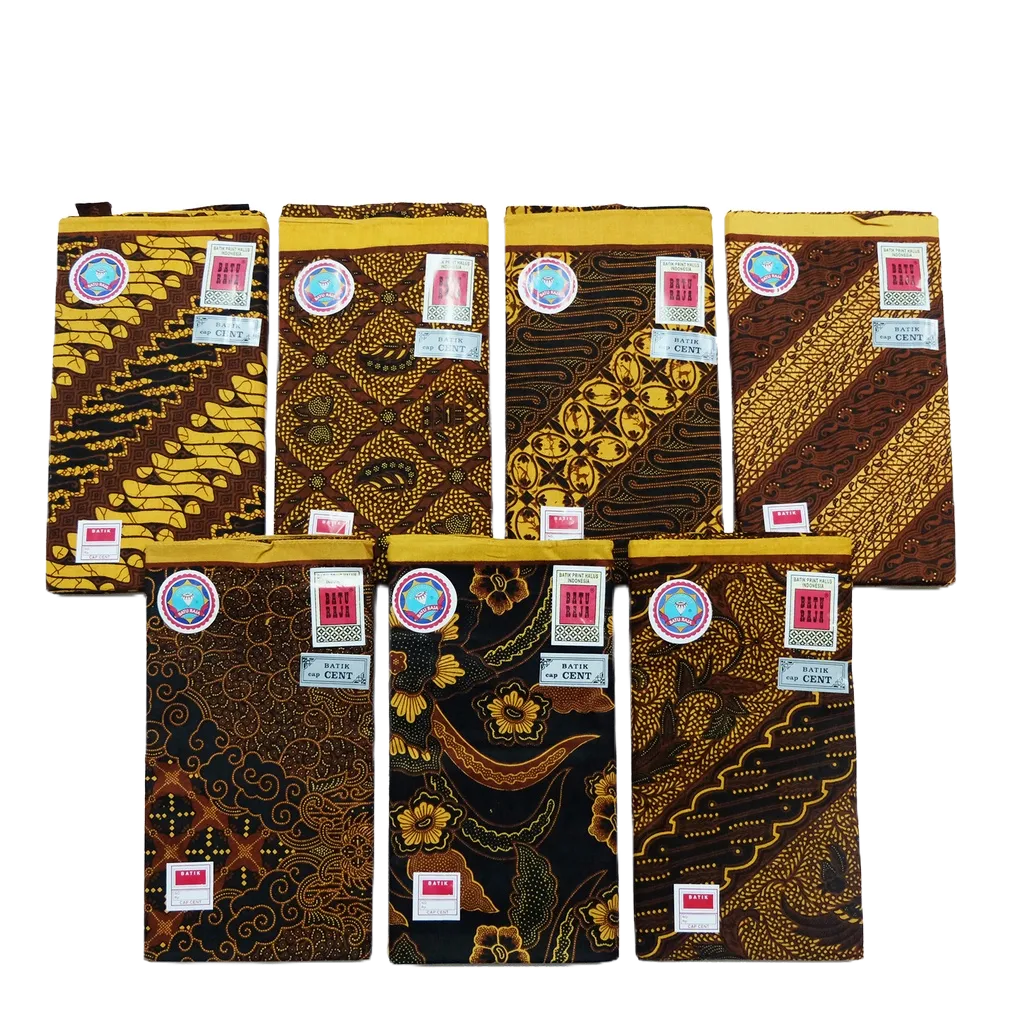 Kain Panjang Batik Batu Raja Cap Cent - Batik Halus 2.3x1.1M