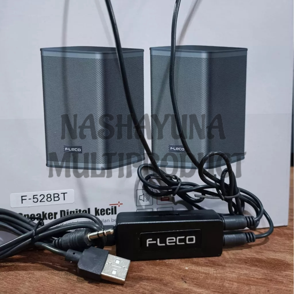 SPEAKER DIGITAL BLUETOOTH FLECO F-528BT SPEAKER KOMPUTER/TV BERGARANSI