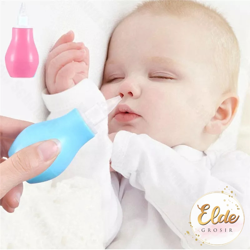 ELDE - Penyedot Ingus Bayi Alat Pembersih Hidung / Perlengkapan Bayi Nasal Aspirator Nose Cleaner