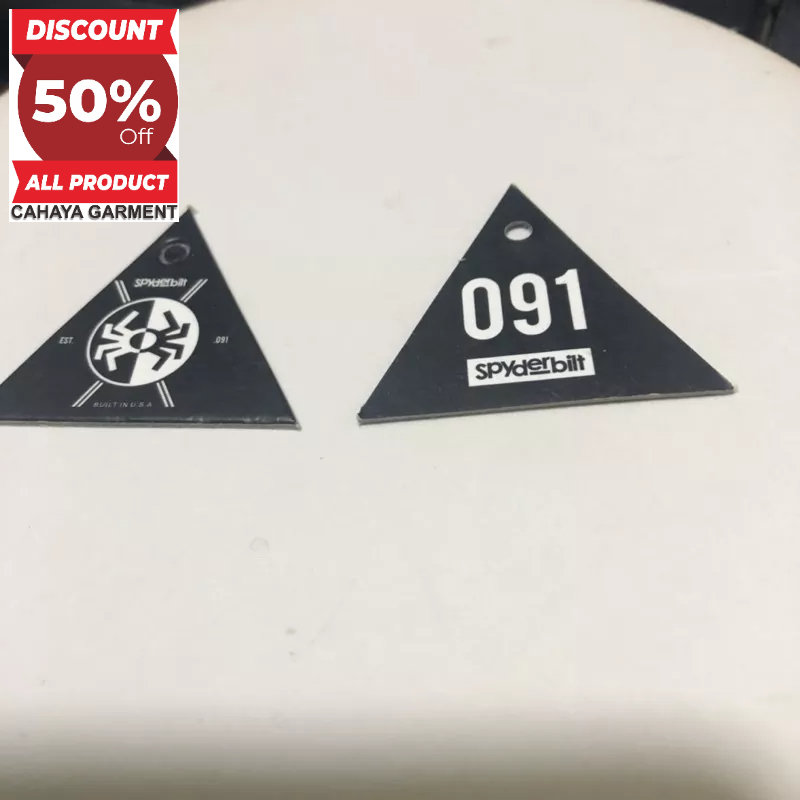

SPYDERBILT TAG HANG TAG CO 1X DI KIRIM 600PCS