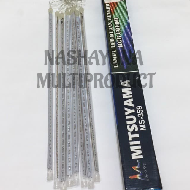 [BAYAR DI TEMPAT] LAMPU HIAS LED/LAMPU HUJAN MITSUYAMA MS- 359/360 LAMPU HIAS MULTI WARNA BISA DI ATUR