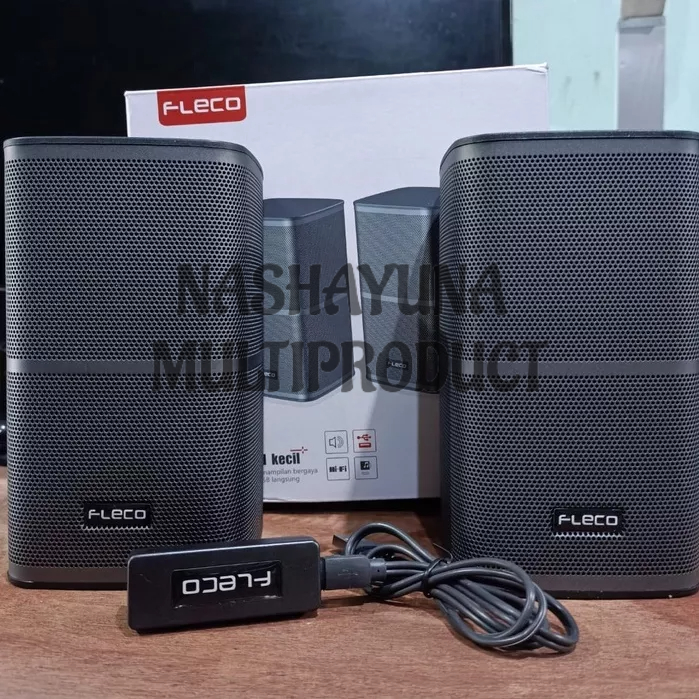 SPEAKER DIGITAL BLUETOOTH FLECO F-539BT SPEAKER KOMPUTER/HP/TV USB POWER