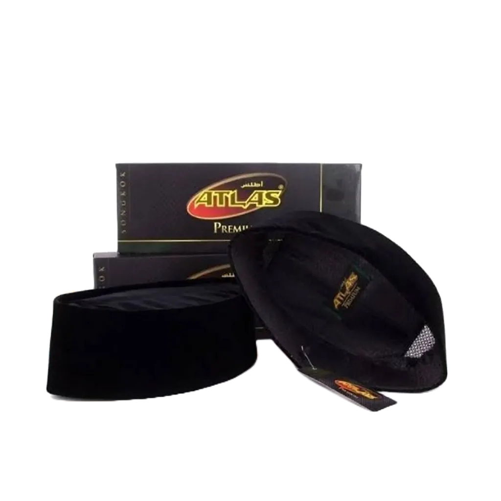 Songko / Peci ATLAS Premium AC Tinggi 9 Aneka Ukuran