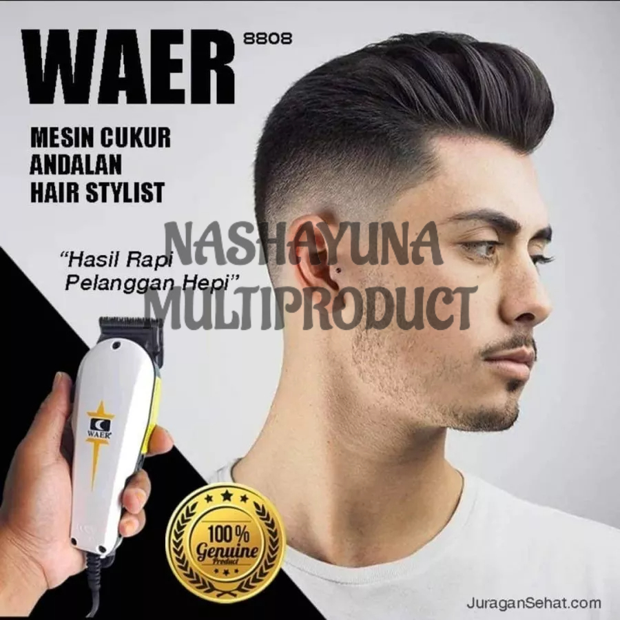 Mesin Cukur WAER WA-8808 Cukur kumis / Clipper Profesional Berkualitas Terbaik