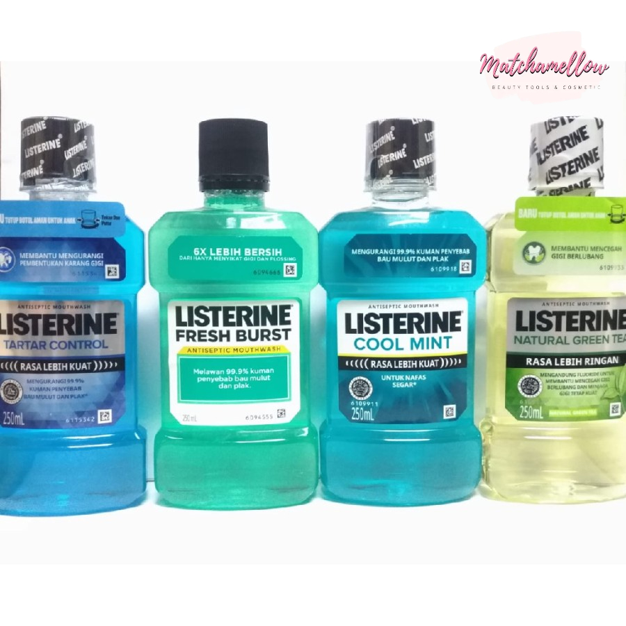 ❄️MATCHA❄️ [250 ML] LISTERINE ANTISEPTIC MOUTHWASH - OBAT KUMUR ANTISEPTICK FRESH