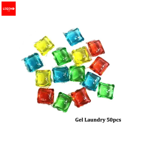 50 PCS Laundry detergent Gel Ball / SABUN cuci baju antiseptik / Deterjen Laundry Gel Ball